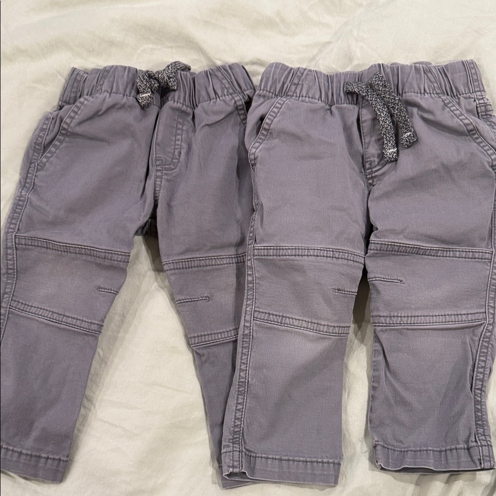 Cat & Jack Light Gray Cargo Pants